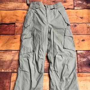 Youth Boys Burton Snow Pants Medium Big Kids Gray
